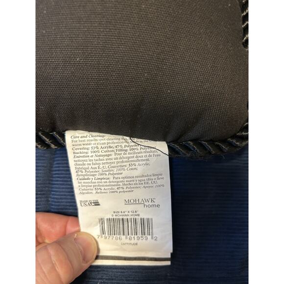 Vintage Cat Tapestry Pillow Exactly What Part Of Meow Dont You Understand Small - Picture 3 of 6